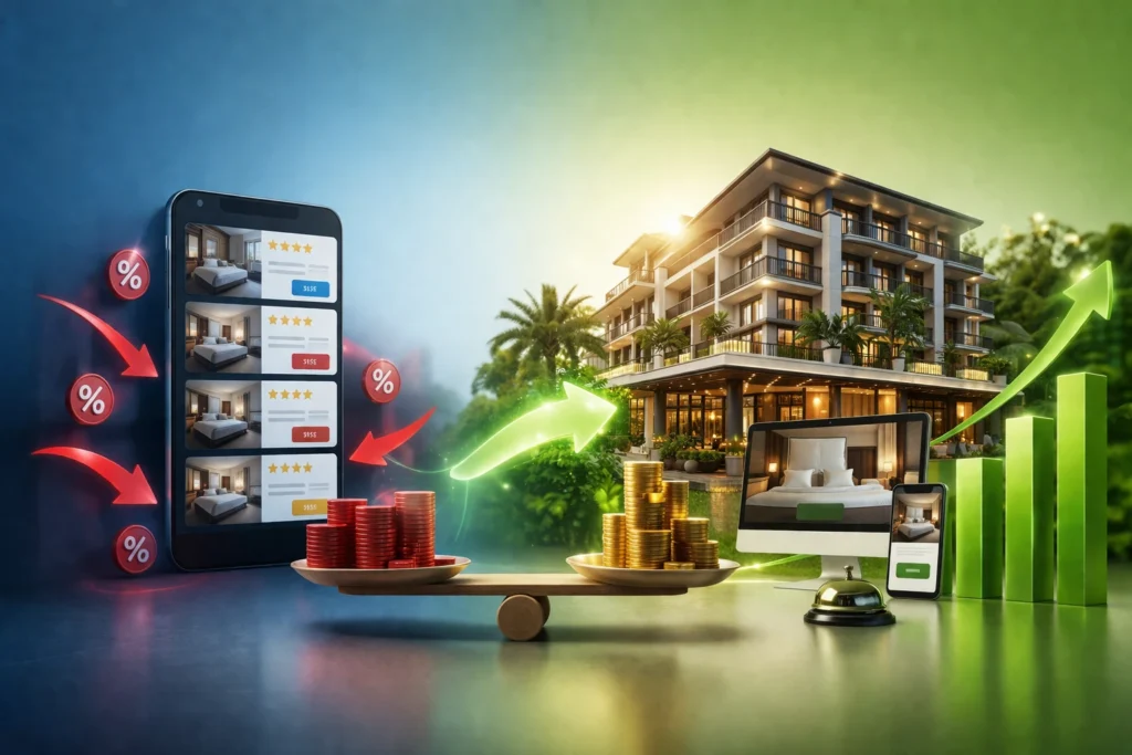 Hotel – weniger Provisionen, mehr Marge - Buchungsoffensive für Hotel und Tourismus