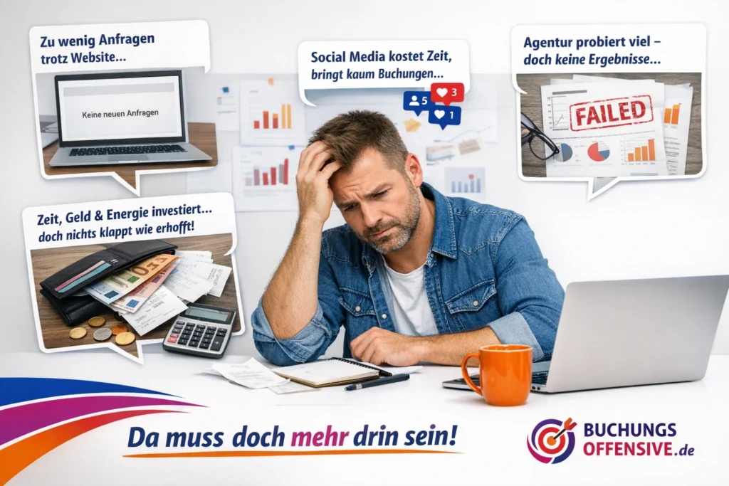 Mehr Termine Webseite - Buchungsoffensive hilft für deinen Umsatz